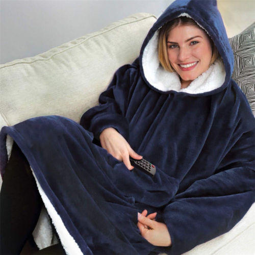 Over Size Blanket Sweatshirt Hoodie Ultra Plush