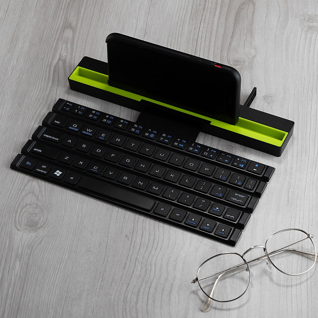 Portable Mini Folding Bluetooth Keyboard Foldable