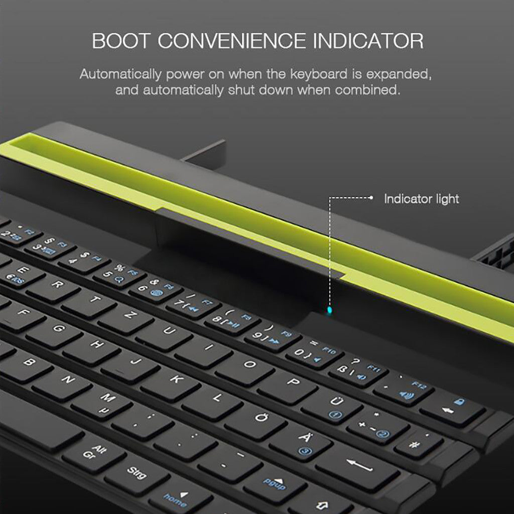 Portable Mini Folding Bluetooth Keyboard Foldable