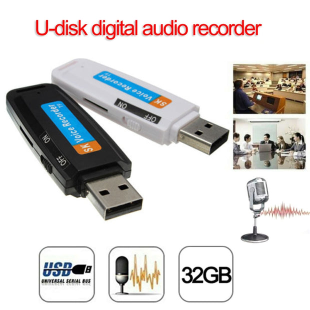 2019 New arrival U-Disk Digital Audio Voice Recorder
